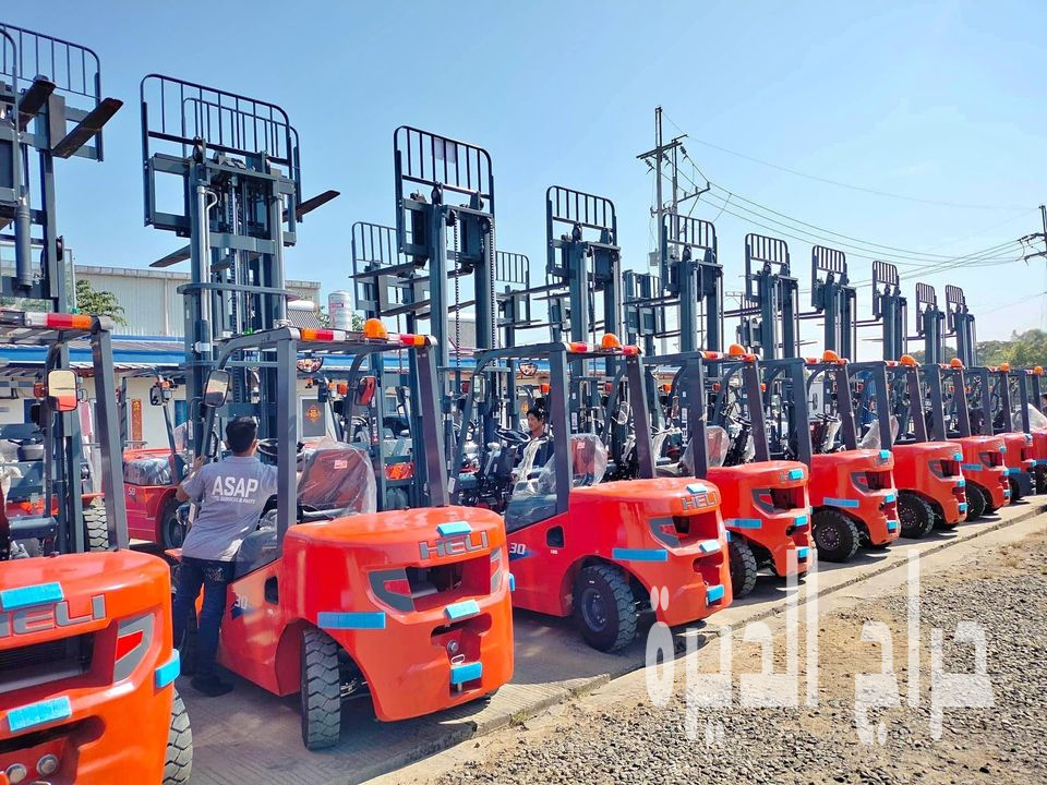 رافعات شوكية < فوركلفت > للإيجار بجدة والرياض والدمام - 0579080683 🤳