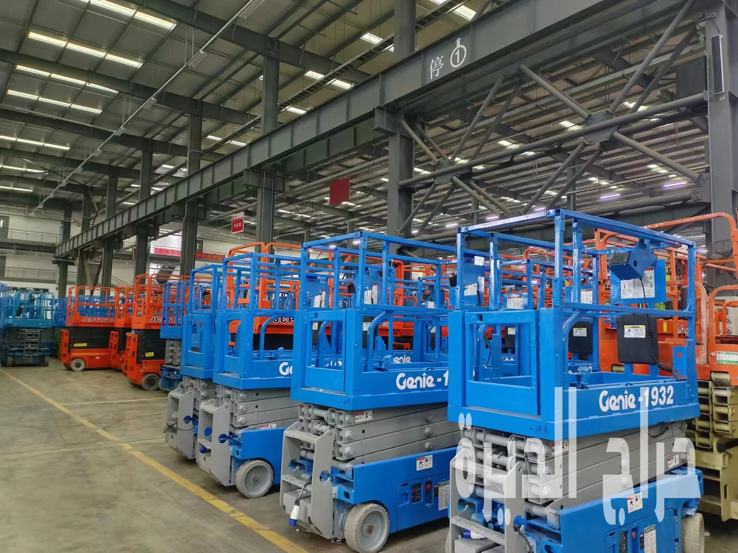 سيزرلفت ومان لفت للايجار الرياض scissorlift