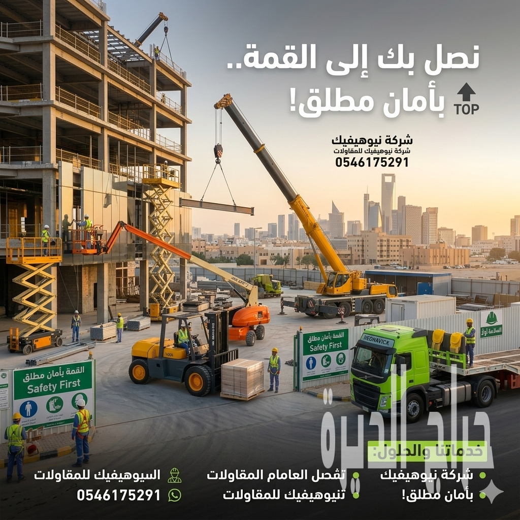شركة نيوهيفيك للمقاولات وتأجير المعدات الثقيل