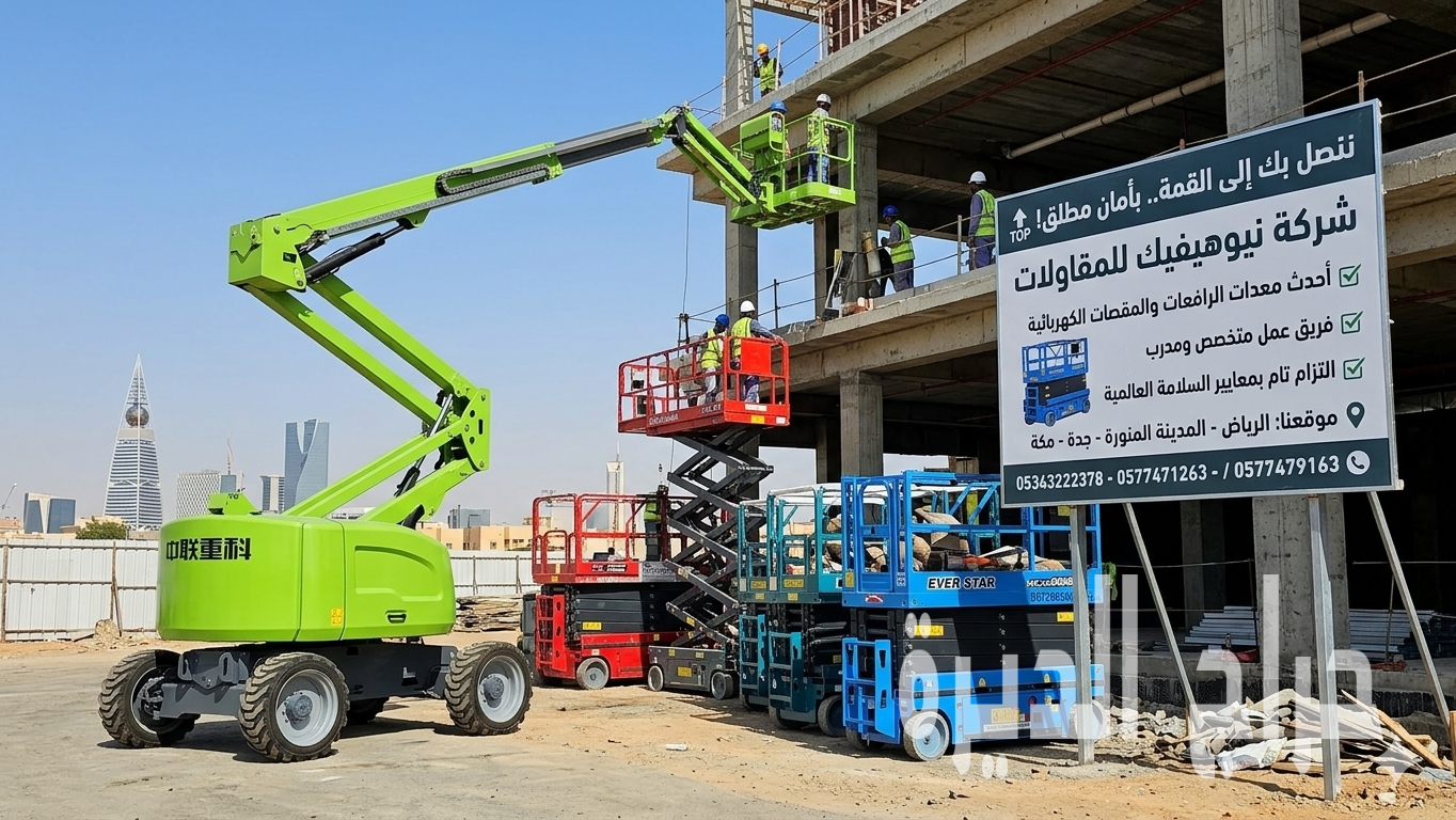 شركة نيوهيفيك للمقاولات وتأجير المعدات الثقيل