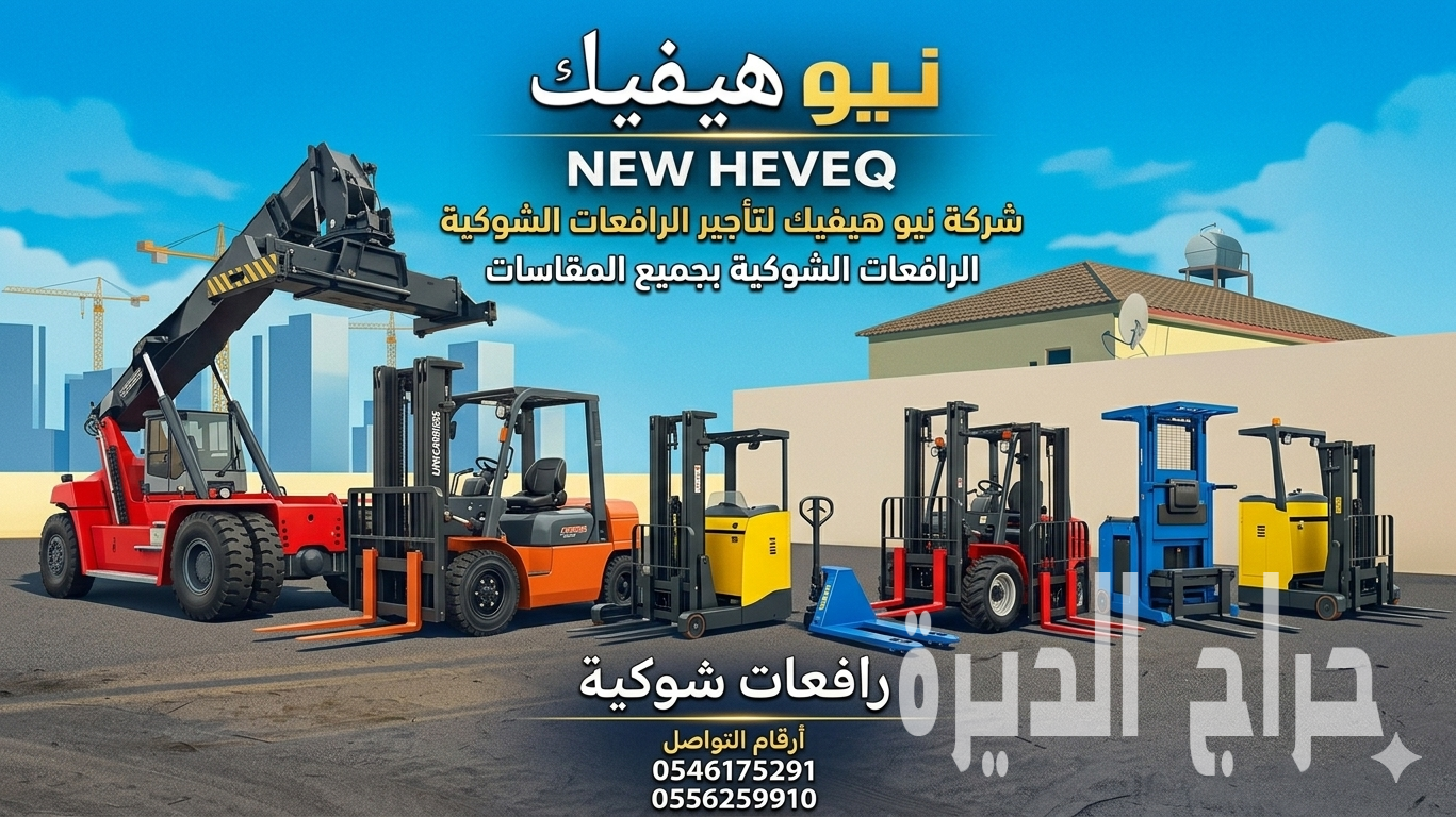 رافعة شوكية للايجار المدينة سيزر لفت للايجار
