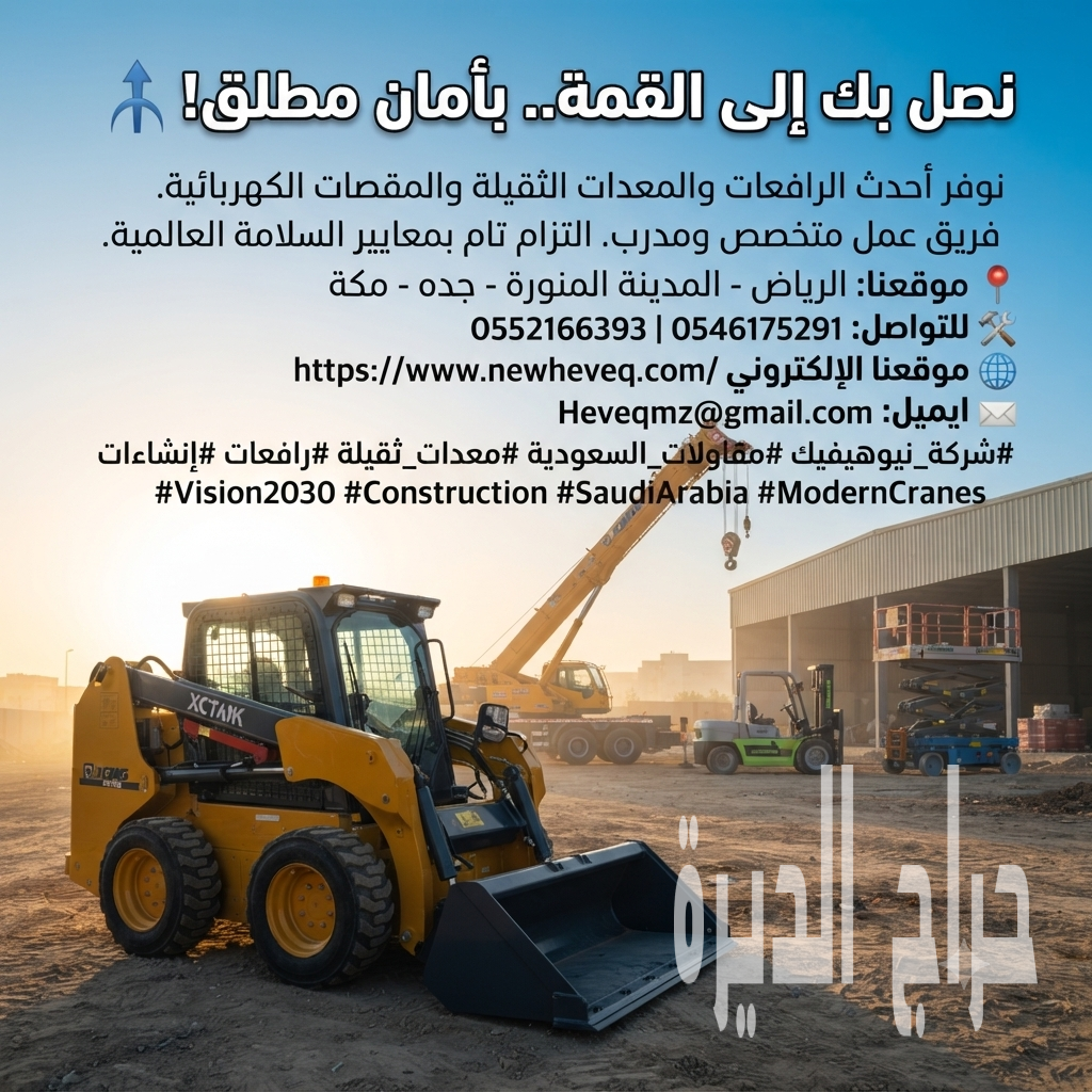 شركة نيوهيفيك للمقاولات وتأجير المعدات الثقيل